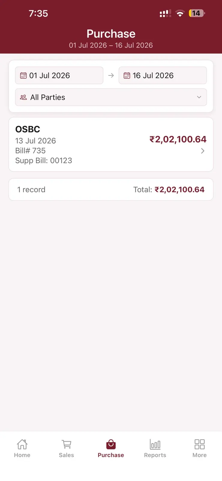 WineMunim Purchase Tracking